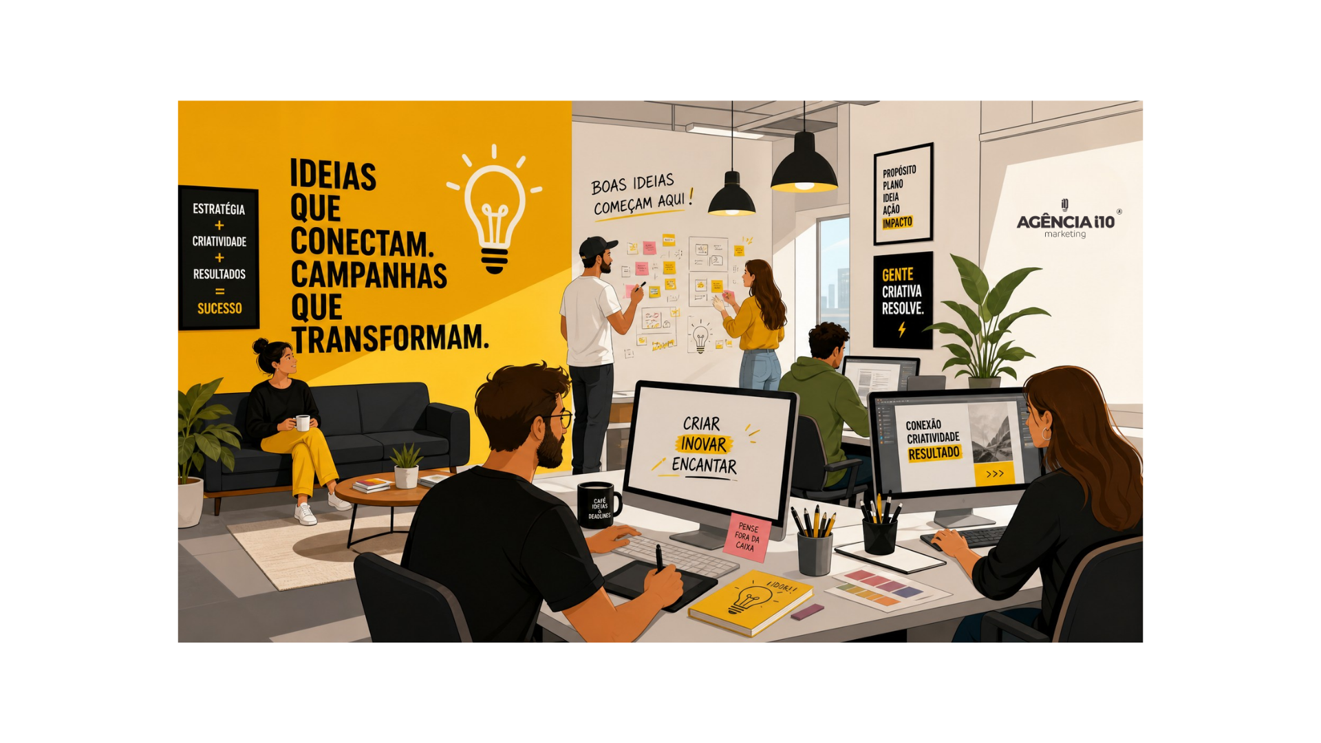 Agência i10 — marketing digital 360° em Brasília